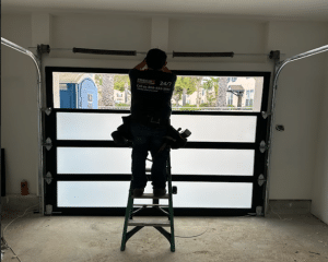 Full Garage Door Maintenance service