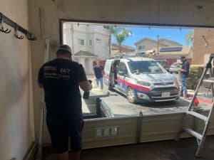 Garage door installation services