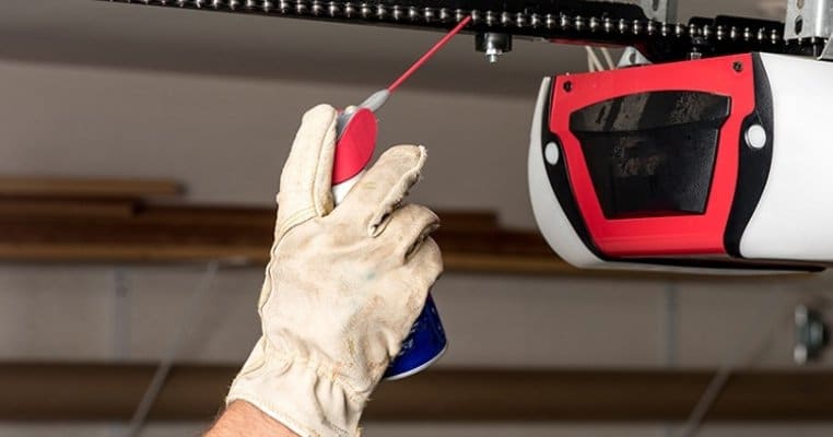Lubricate Your Noisy Garage Door