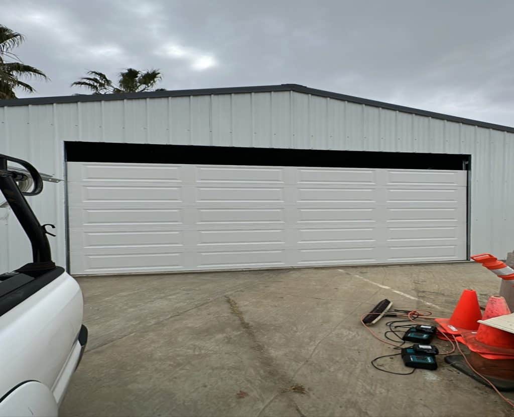 Garage door regular maintenance