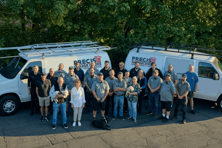 The Precise Garage Door Service team delivers quality work you can trust