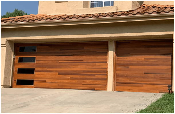 Wood and Steel Garage Doors