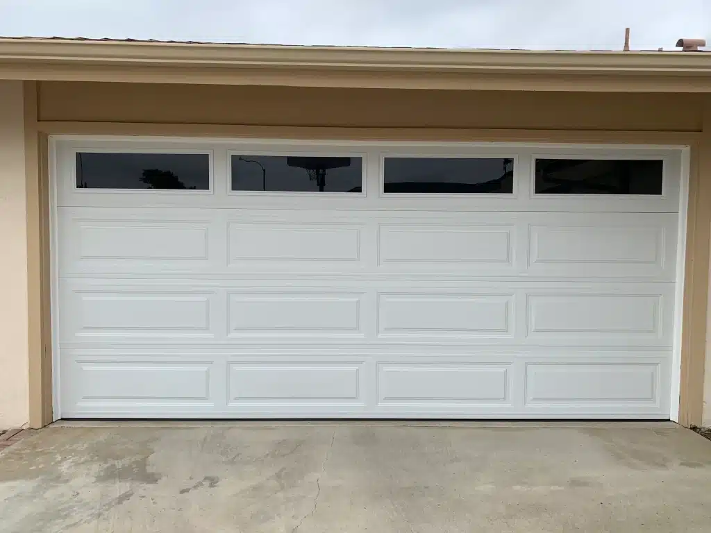 Durable garage door installation