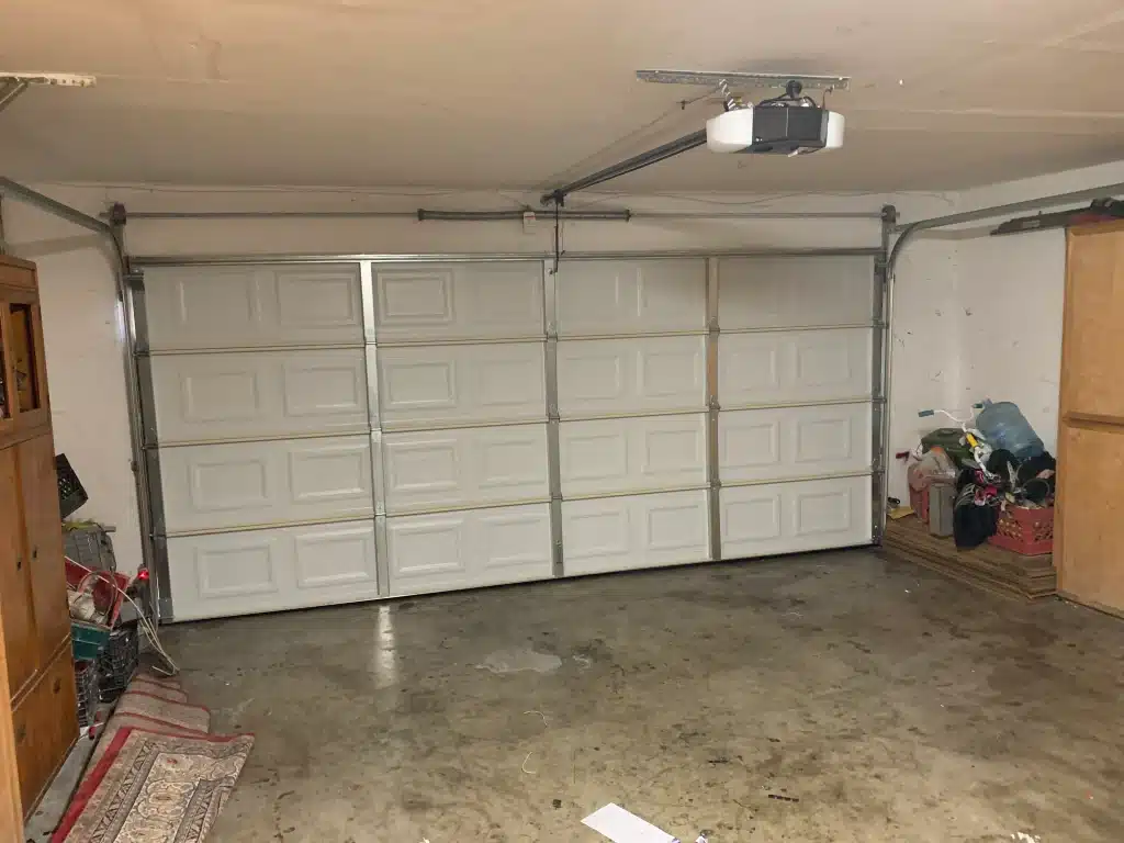 Durable garage door installation