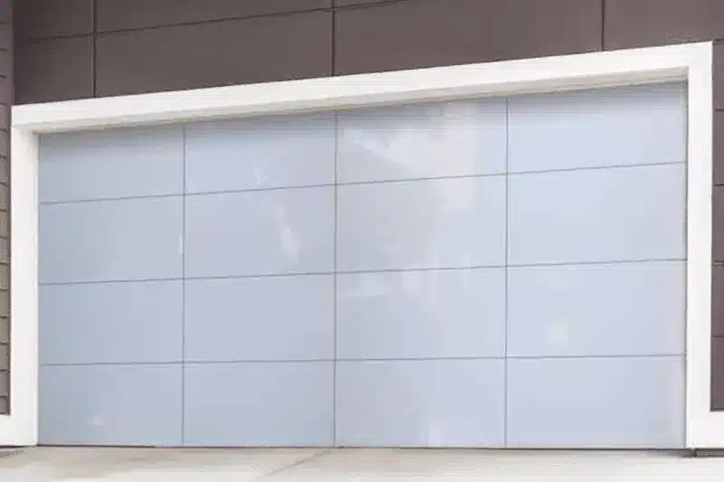 glass garage door