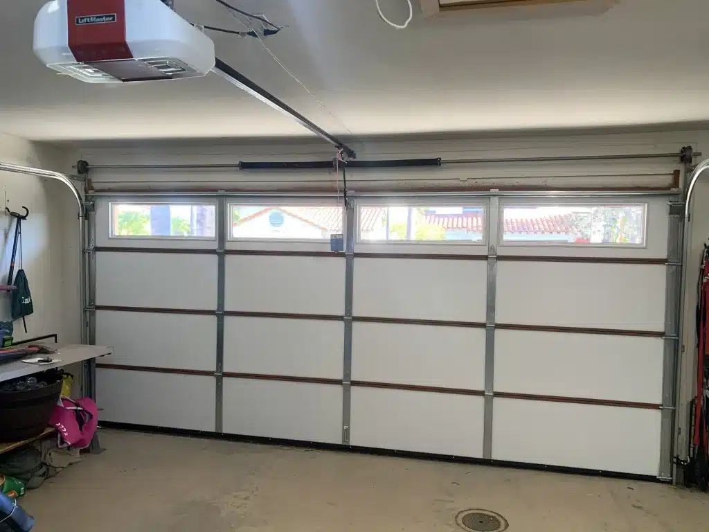 Durable garage door installation