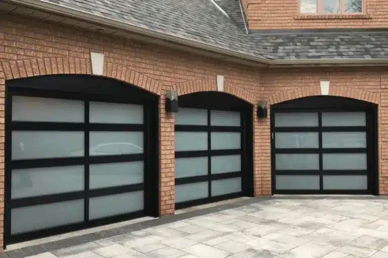 glass garage door