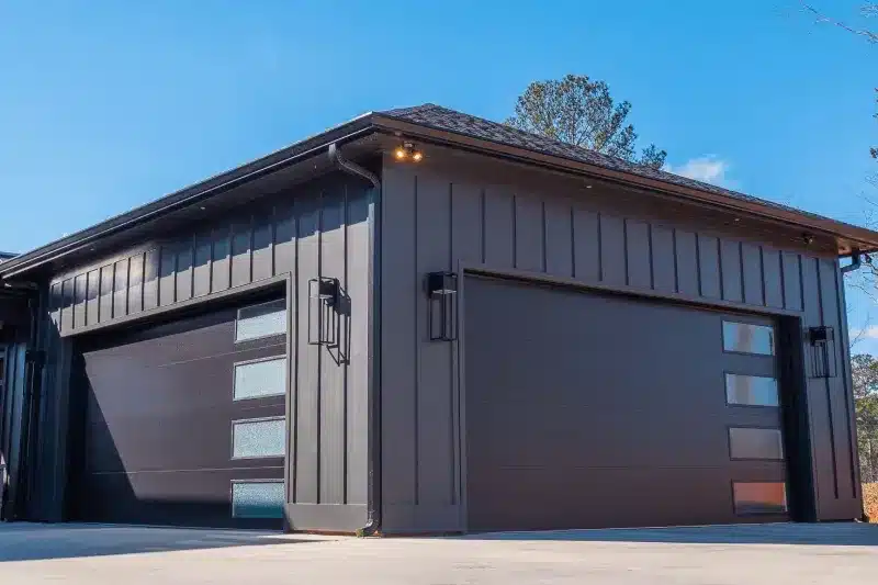 Modern Steel Garage Doors